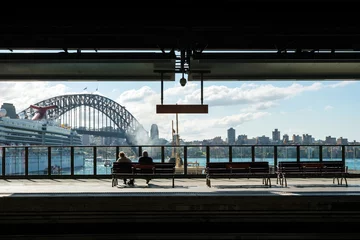 Foto op Plexiglas Downtown Sydney skyline © f11photo