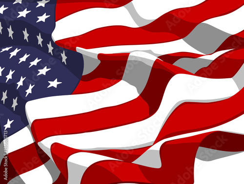 "waving american flag" Stock photo and royalty-free images on Fotolia.com - Pic 155680713