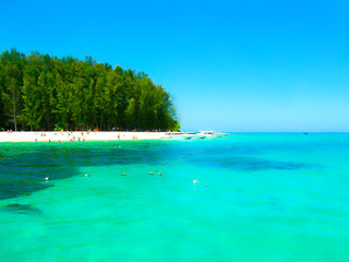 Bamboo Island is one other island in the Andaman Sea near phi-phi islands,Thailand