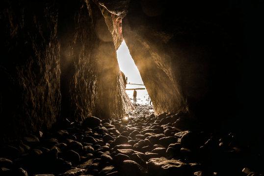 Light Through Cave 