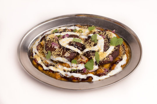 Aloo Tikki Chaat