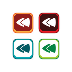 color app icon button game asset theme vector