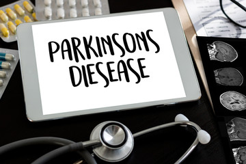 Parkinsons Disease doctor hand working Professional doctor