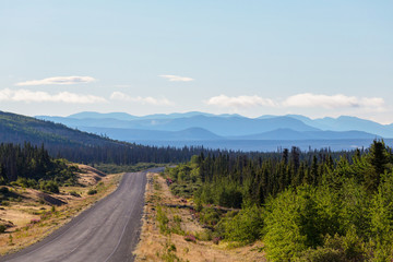 Road in mountains