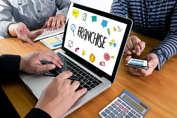 FRANCHISE  Marketing Branding Retail and Business Work Mission Concept