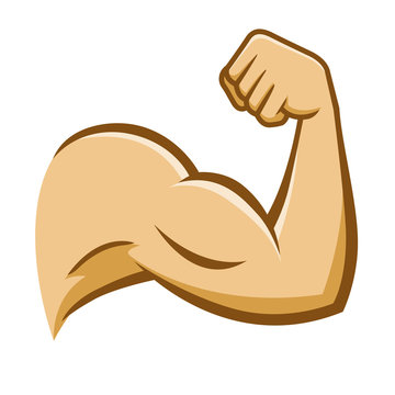 recommend clip art: Strong Muscle Arm