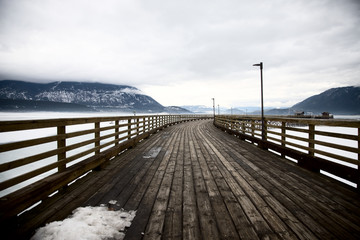 Fototapeta premium Salmon Arm British Columbia