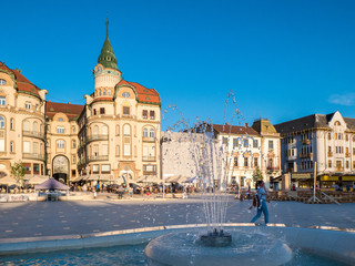 Naklejka premium Oradea city center Nagyvarad
