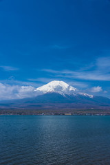 富士山と山中湖