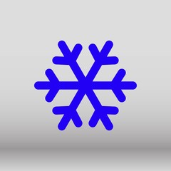 Snowflake vector icon