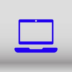 laptop icon stock vector illustration