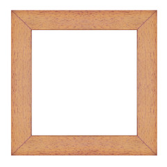 Vintage picture Frame isolated on white