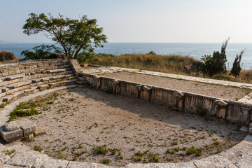 Ancient ruins around castle of Byblos, Lebanon