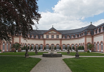 Fototapeta na wymiar The upper orangery of the castle Weilburg, Hesse, Germany