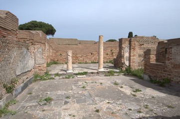 Fototapeta premium Ostia - ancient harbor of Rome