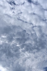 Blue sky background with white clouds. Clouds with blue sky. Clouds background. Sky print. Clouds print. View on beautiful white clouds in a blue sky. Cloudy Weather. White Cloud Formations.