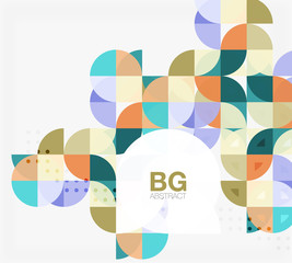 Modern geometrical abstract background