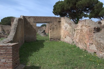 Ostia - ancient harbor of Rome