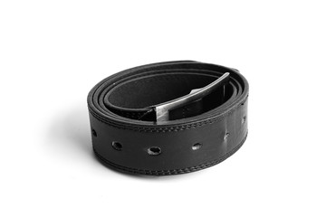 Black belt on isolate background.