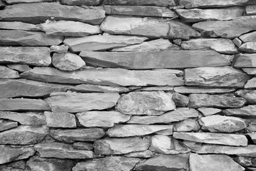 Pattern of stone wall surface vintage style for background