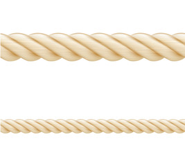 Set of ropes seamless elements