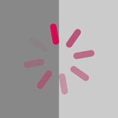 loading icon stock vector illustration flat design