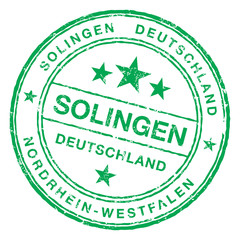 Solingen Deutschland vektor stempel