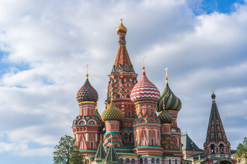 St. Basil's Cathedral in Moscow, Russia