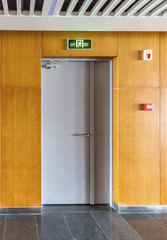 Fire exit light sign
