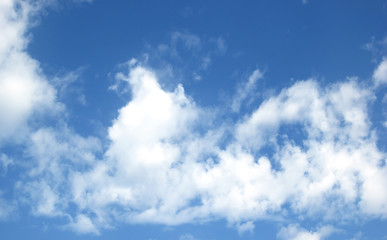 blue sky and clouds sky