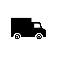 Black truck icon