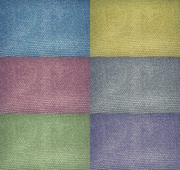 Collection of fabric canvas