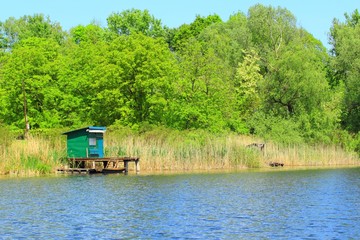 Nature park Lonjsko polje in Croatia