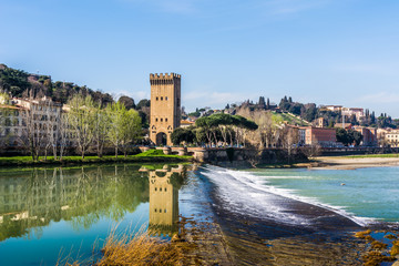 Obraz premium Florenz - Arno