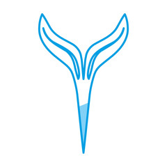 leaves icon over white background. vector illustration