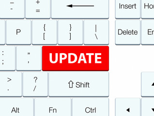 Update red keyboard button
