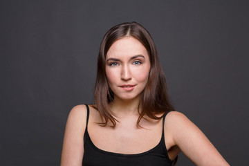 Naklejka premium Woman expressing doubt