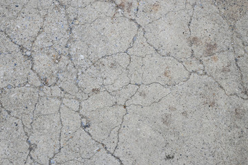 Cement floor in garden