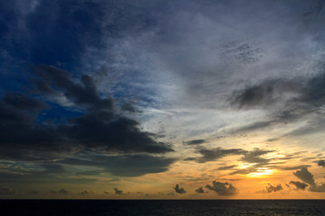 Beautiful sky and Sunset