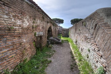 Ostia - ancient harbor of Rome