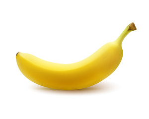 Ripe yellow banana