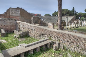 Ostia - ancient harbor of Rome