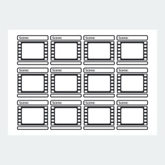 storyboard template reel