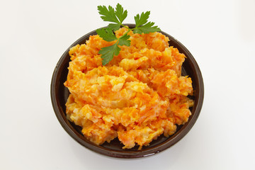 purée de carottes