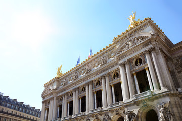 Fototapeta na wymiar Oper in Paris - Opéra Garnier / Palais Garnier