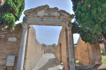 Ostia - ancient harbor of Rome