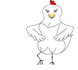 Sexy Huhn