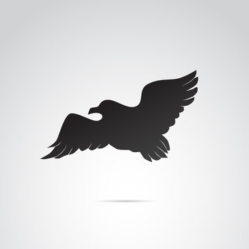 Eagle vector icon.