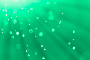 Bokeh background pastel green