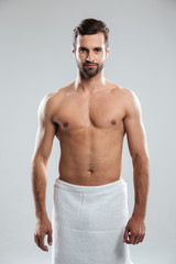 Fototapeta premium Young man posing at camera